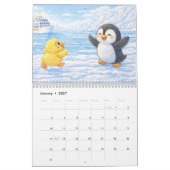 Yaya und Pinguin Kalender (Jan 2027)