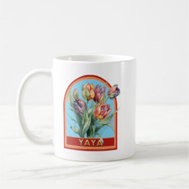 Yaya Vintag Floral Großmutter Kaffeetasse