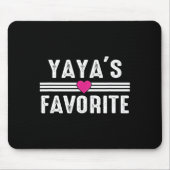 Yaya's Favorite  Mousepad (Vorne)