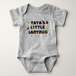Yayas Kleine Ladybug - Niedlich Baby Strampler
