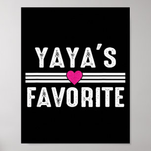 Yayas Liebling Poster