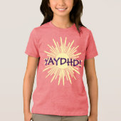 YAYDHD Tri-Blend SHIRT (Vorderseite)