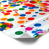 Yayoi Kusama art Poster (Ecke)