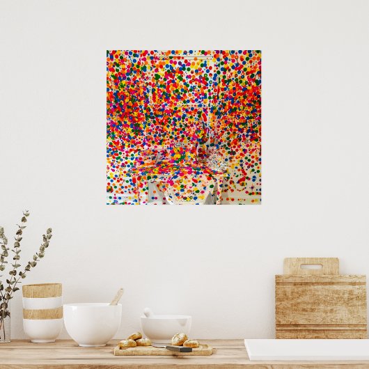 Yayoi Kusama art Poster (Küche)