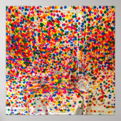 Yayoi Kusama art Poster (Vorne)