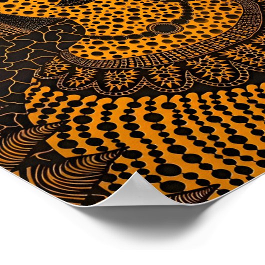 Yayoi Kusama art Poster (Ecke)