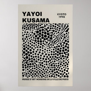 Yayoi Kusama Druck - Abstrakter Yayoi Kusama Poste Poster