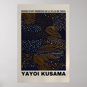 Yayoi Kusama Druck - Abstrakter Yayoi Kusama Poste Poster