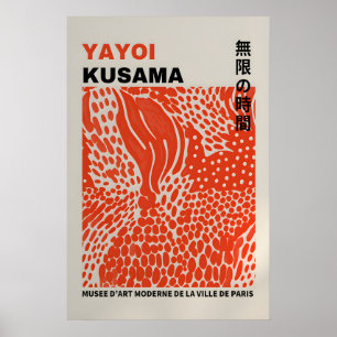 Yayoi Kusama Druck - Abstrakter Yayoi Kusama Poste Poster