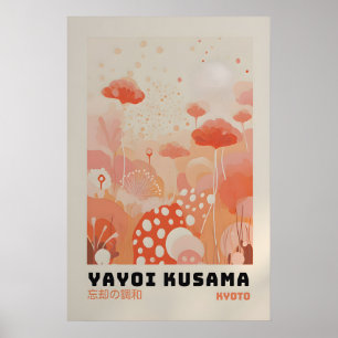 Yayoi Kusama Druck - Japanische Wandkunst - Home W Poster