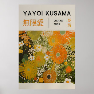 Yayoi Kusama Druck - Japanische Wandkunst - Home W Poster