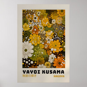 Yayoi Kusama Druck - Japanische Wandkunst - Home W Poster