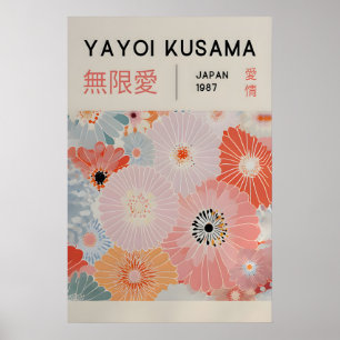 Yayoi Kusama Druck - Japanische Wandkunst - Home W Poster