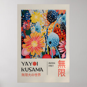 Yayoi Kusama Druck - Japanische Wandkunst - Home W Poster
