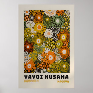 Yayoi Kusama Druck - Japanische Wandkunst - Home W Poster