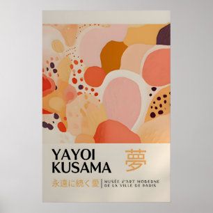 Yayoi Kusama Druck - Japanische Wandkunst - Home W Poster
