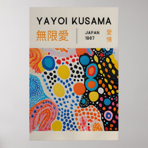 Yayoi Kusama Druck - Japanische Wandkunst - Home W Poster