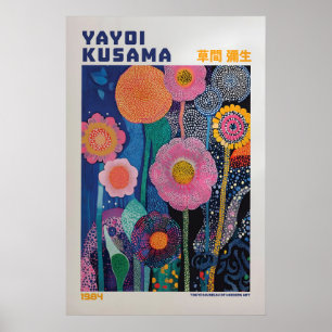 Yayoi Kusama Druck, Moderne Kunst Druck, Maximalis Poster