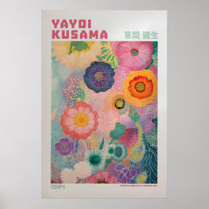 Yayoi Kusama Druck, Moderne Kunst Druck, Maximalis Poster