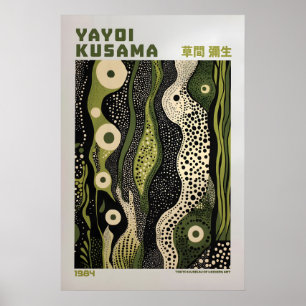 Yayoi Kusama Druck, Moderne Kunst Druck, Maximalis Poster