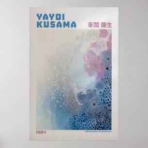 Yayoi Kusama Druck, Moderne Kunst Druck, Maximalis Poster