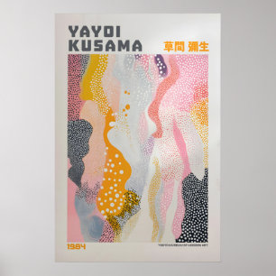 Yayoi Kusama Druck, Moderne Kunst Druck, Maximalis Poster