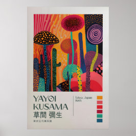 Yayoi Kusama Druck, Moderne Kunst Druck, Yayoi Kus Poster