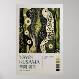 Yayoi Kusama Druck, Moderne Kunst Druck, Yayoi Kus Poster