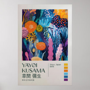 Yayoi Kusama Druck, Moderner Kunstdruck, Yayoi Kus Poster