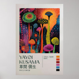 Yayoi Kusama Druck, Moderner Kunstdruck, Yayoi Kus Poster