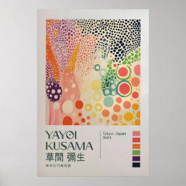 Yayoi Kusama Druck, Moderner Kunstdruck, Yayoi Kus Poster