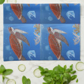 Yayoi Kusama Geschirrtuch (Gefaltet)