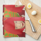 Yayoi Kusama Geschirrtuch (Viertel Falte)