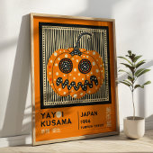Yayoi Kusama Halloween Pumpkin Exhibition Poster