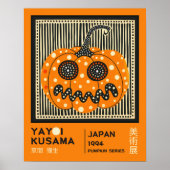 Yayoi Kusama Halloween Pumpkin Exhibition Poster (Vorne)