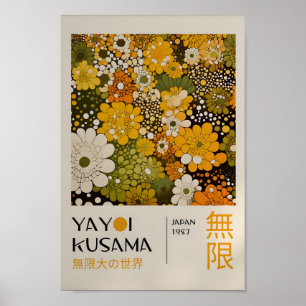 Yayoi Kusama Inspiriert Abstrakte Kunst Poster