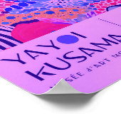 Yayoi Kusama Inspiriert Abstrakte Kunst Poster (Ecke)