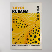 Yayoi Kusama Inspiriert Abstrakte Kunst Poster (Vorne)