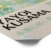 Yayoi Kusama Inspiriert Abstrakte Kunst Poster (Ecke)