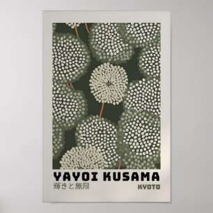 Yayoi Kusama Inspiriert Abstrakte Kunst Poster