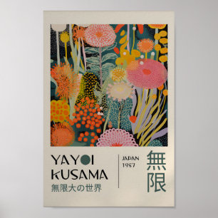 Yayoi Kusama Inspiriert Abstrakte Kunst Poster