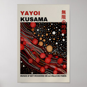 Yayoi Kusama Inspiriert Abstrakte Kunst Poster