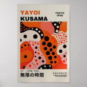 Yayoi Kusama Inspiriert Abstrakte Kunst Poster (Vorne)