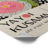 Yayoi Kusama Inspiriert Abstrakte Kunst Poster (Ecke)