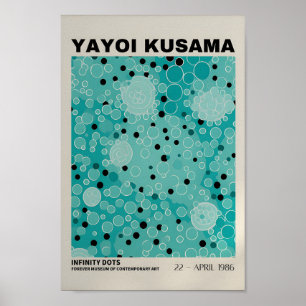 Yayoi Kusama Inspiriert Abstrakte Kunst Poster