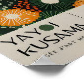 Yayoi Kusama Inspiriert Abstrakte Kunst Poster (Ecke)