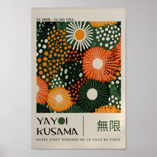 Yayoi Kusama Inspiriert Abstrakte Kunst Poster