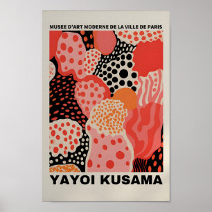 Yayoi Kusama Inspiriert Abstrakte Kunst Poster