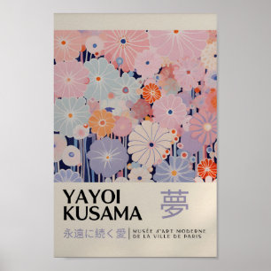 Yayoi Kusama Inspiriert Abstrakte Kunst Poster