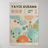 Yayoi Kusama Inspiriert Abstrakte Kunst Poster (Vorne)